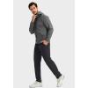 imageG Gradual Mens Sweatpants with Zipper Pockets Tapered Joggers for Men Athletic Pants for Workout Jogging RunningBlack