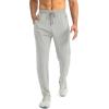 imageG Gradual Mens Sweatpants with Zipper Pockets Tapered Joggers for Men Athletic Pants for Workout Jogging RunningBright Grey