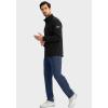 imageG Gradual Mens Sweatpants with Zipper Pockets Tapered Joggers for Men Athletic Pants for Workout Jogging RunningC Heathered Academy Blue
