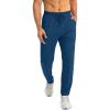 imageG Gradual Mens Sweatpants with Zipper Pockets Tapered Joggers for Men Athletic Pants for Workout Jogging RunningDark Blue