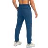 imageG Gradual Mens Sweatpants with Zipper Pockets Tapered Joggers for Men Athletic Pants for Workout Jogging RunningDark Blue