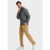 imageG Gradual Mens Sweatpants with Zipper Pockets Tapered Joggers for Men Athletic Pants for Workout Jogging RunningDark Khaki