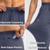 imageG Gradual Mens Sweatpants with Zipper Pockets Tapered Joggers for Men Athletic Pants for Workout Jogging RunningDusty Blue