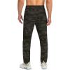 imageG Gradual Mens Sweatpants with Zipper Pockets Tapered Joggers for Men Athletic Pants for Workout Jogging RunningGreen Camo