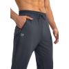 imageG Gradual Mens Sweatpants with Zipper Pockets Tapered Joggers for Men Athletic Pants for Workout Jogging RunningGrey