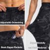 imageG Gradual Mens Sweatpants with Zipper Pockets Tapered Joggers for Men Athletic Pants for Workout Jogging RunningGrey Camo