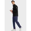 imageG Gradual Mens Sweatpants with Zipper Pockets Tapered Joggers for Men Athletic Pants for Workout Jogging RunningNavy