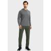 imageG Gradual Mens Sweatpants with Zipper Pockets Tapered Joggers for Men Athletic Pants for Workout Jogging RunningOlive Green