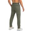 imageG Gradual Mens Sweatpants with Zipper Pockets Tapered Joggers for Men Athletic Pants for Workout Jogging RunningSage Green
