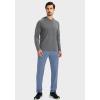 imageG Gradual Mens Sweatpants with Zipper Pockets Tapered Joggers for Men Athletic Pants for Workout Jogging RunningSlate Blue