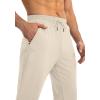 imageG Gradual Mens Sweatpants with Zipper Pockets Tapered Joggers for Men Athletic Pants for Workout Jogging RunningTrench