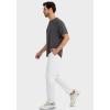 imageG Gradual Mens Sweatpants with Zipper Pockets Tapered Joggers for Men Athletic Pants for Workout Jogging RunningWhite