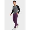 imageG Gradual Mens Sweatpants with Zipper Pockets Tapered Joggers for Men Athletic Pants for Workout Jogging RunningWine Red