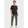 imageG Gradual Mens Sweatpants with Zipper Pockets Tapered Joggers for Men Athletic Pants for Workout Jogging RunningZ Army Green