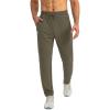 imageG Gradual Mens Sweatpants with Zipper Pockets Tapered Joggers for Men Athletic Pants for Workout Jogging RunningZ Army Green