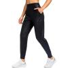 imageG Gradual Womens Joggers High Waisted Yoga Pants with Pockets Loose Leggings for Women Workout Athletic LoungeBlack Leopard