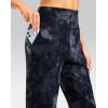 imageG Gradual Womens Joggers High Waisted Yoga Pants with Pockets Loose Leggings for Women Workout Athletic LoungeBlack Tie Dye