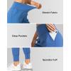 imageG Gradual Womens Joggers High Waisted Yoga Pants with Pockets Loose Leggings for Women Workout Athletic LoungeBlue
