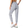 imageG Gradual Womens Joggers High Waisted Yoga Pants with Pockets Loose Leggings for Women Workout Athletic LoungeBright Grey