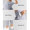 imageG Gradual Womens Joggers High Waisted Yoga Pants with Pockets Loose Leggings for Women Workout Athletic LoungeBright Grey