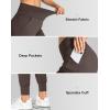 imageG Gradual Womens Joggers High Waisted Yoga Pants with Pockets Loose Leggings for Women Workout Athletic LoungeBrown