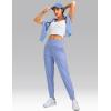 imageG Gradual Womens Joggers High Waisted Yoga Pants with Pockets Loose Leggings for Women Workout Athletic LoungeCosmic Blue