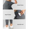 imageG Gradual Womens Joggers High Waisted Yoga Pants with Pockets Loose Leggings for Women Workout Athletic LoungeDark Grey