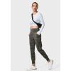 imageG Gradual Womens Joggers High Waisted Yoga Pants with Pockets Loose Leggings for Women Workout Athletic LoungeGreen Camo