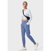 imageG Gradual Womens Joggers High Waisted Yoga Pants with Pockets Loose Leggings for Women Workout Athletic LoungeLight Blue