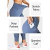 imageG Gradual Womens Joggers High Waisted Yoga Pants with Pockets Loose Leggings for Women Workout Athletic LoungeLight Blue