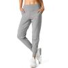 imageG Gradual Womens Joggers High Waisted Yoga Pants with Pockets Loose Leggings for Women Workout Athletic LoungeLight Grey
