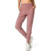 imageG Gradual Womens Joggers High Waisted Yoga Pants with Pockets Loose Leggings for Women Workout Athletic LoungeMauve Pink