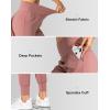 imageG Gradual Womens Joggers High Waisted Yoga Pants with Pockets Loose Leggings for Women Workout Athletic LoungeMauve Pink