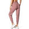 imageG Gradual Womens Joggers High Waisted Yoga Pants with Pockets Loose Leggings for Women Workout Athletic LoungeMauve Pink