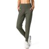 imageG Gradual Womens Joggers High Waisted Yoga Pants with Pockets Loose Leggings for Women Workout Athletic LoungeOlive Green