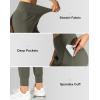 imageG Gradual Womens Joggers High Waisted Yoga Pants with Pockets Loose Leggings for Women Workout Athletic LoungeOlive Green