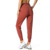 imageG Gradual Womens Joggers High Waisted Yoga Pants with Pockets Loose Leggings for Women Workout Athletic LoungeSavannah Red