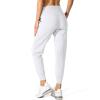 imageG Gradual Womens Joggers High Waisted Yoga Pants with Pockets Loose Leggings for Women Workout Athletic LoungeWhite