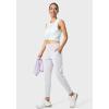 imageG Gradual Womens Joggers High Waisted Yoga Pants with Pockets Loose Leggings for Women Workout Athletic LoungeWhite