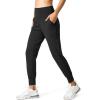 imageG Gradual Womens Joggers High Waisted Yoga Pants with Pockets Loose Leggings for Women Workout Athletic LoungeBlack