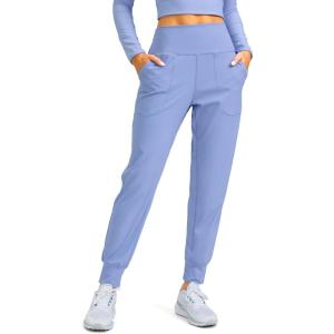 imageG Gradual Womens Joggers High Waisted Yoga Pants with Pockets Loose Leggings for Women Workout Athletic LoungeCosmic Blue