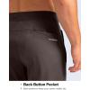 imageG Gradual 30quot32quot34quot Inseam Tall Mens Sweatpants with Zipper Pockets Stretch Golf Workout Pants for Men Casual AthleticBrown