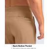 imageG Gradual 30quot32quot34quot Inseam Tall Mens Sweatpants with Zipper Pockets Stretch Golf Workout Pants for Men Casual AthleticDark Khaki