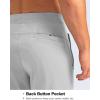 imageG Gradual 30quot32quot34quot Inseam Tall Mens Sweatpants with Zipper Pockets Stretch Golf Workout Pants for Men Casual AthleticGull Gray