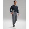 imageG Gradual 30quot32quot34quot Inseam Tall Mens Sweatpants with Zipper Pockets Stretch Golf Workout Pants for Men Casual AthleticInk Grey