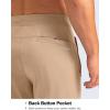 imageG Gradual 30quot32quot34quot Inseam Tall Mens Sweatpants with Zipper Pockets Stretch Golf Workout Pants for Men Casual AthleticLight Khaki