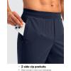 imageG Gradual 30quot32quot34quot Inseam Tall Mens Sweatpants with Zipper Pockets Stretch Golf Workout Pants for Men Casual AthleticNavy