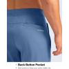 imageG Gradual 30quot32quot34quot Inseam Tall Mens Sweatpants with Zipper Pockets Stretch Golf Workout Pants for Men Casual AthleticSlate Blue