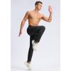 imageG Gradual Mens 30quot32quot34quot36quot Inseam Tall Sweatpants with Zipper Pockets Stretch Long Joggers Athletic Workout Pants MenBlack