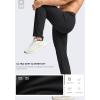 imageG Gradual Mens 30quot32quot34quot36quot Inseam Tall Sweatpants with Zipper Pockets Stretch Long Joggers Athletic Workout Pants MenBlack